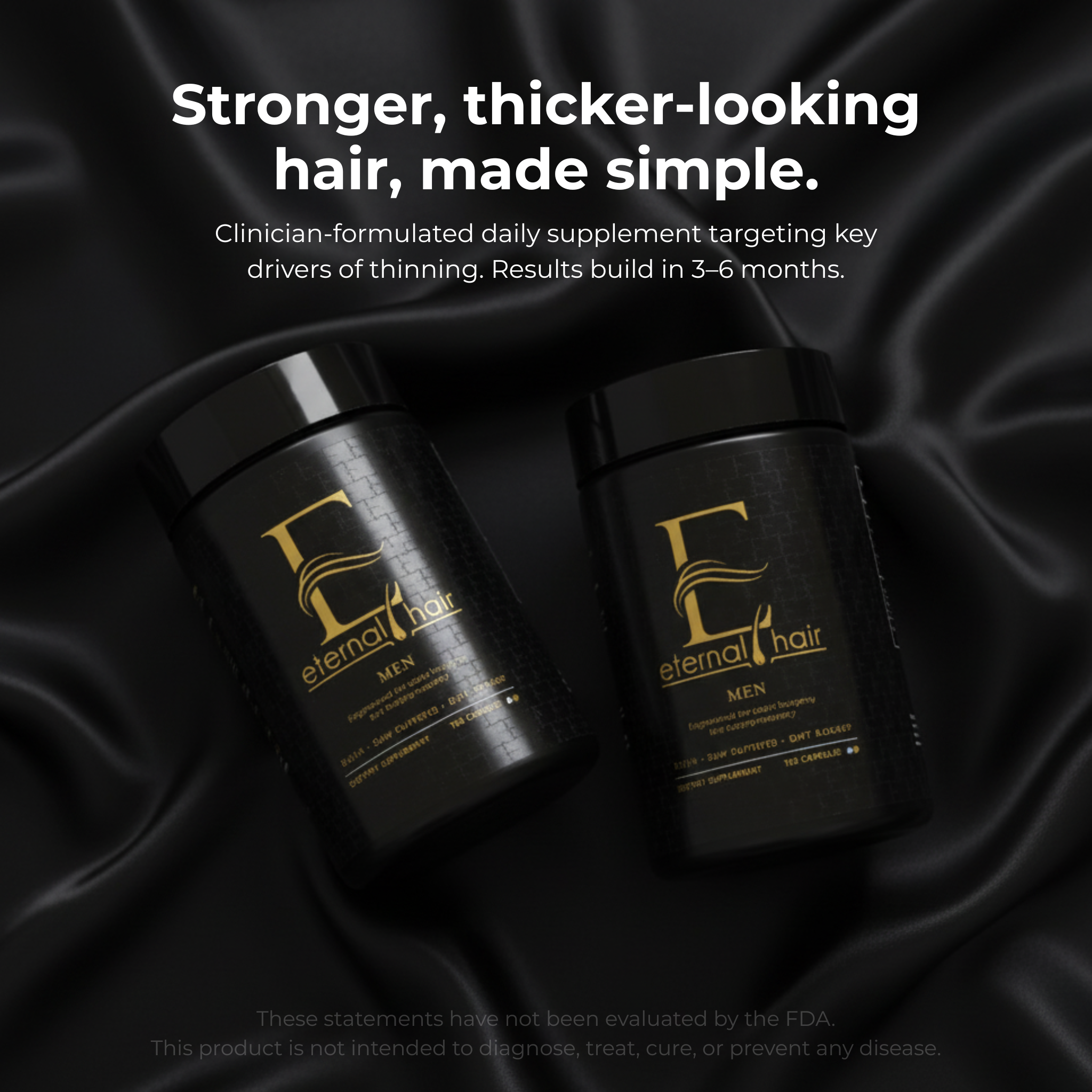 Eternal Hair™ – Men’s Daily Hair Support Supplement